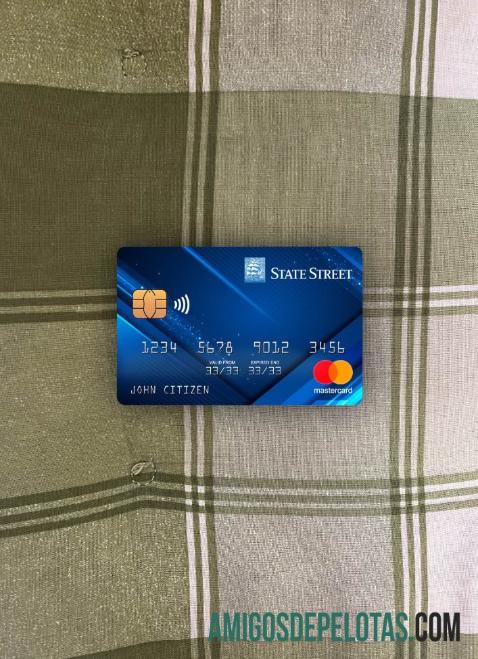 Frente do Photolook do banco Mastercard da USA State Street Corporation baixar para verificação